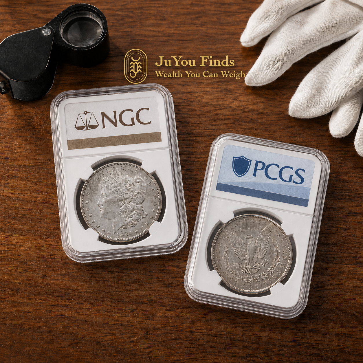 NGC vs. PCGS Graded Coins: What Collectors Should Know