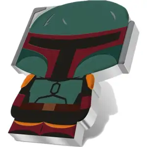 2022 1 oz Niue Silver Chibi Star Wars Boba Fett Shaped Coin (3)