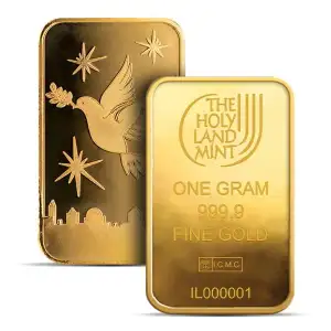 Holy Land Mint 1g Gold Bar [Loose]