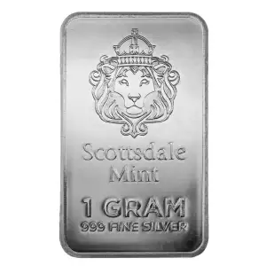 1g x 100 Scottsdale Silver Bars (3)