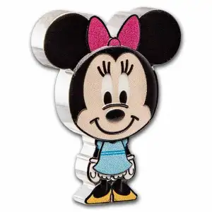 2021 Niue 1 oz Silver Chibi Coin Collection: Minnie Mouse  (3)