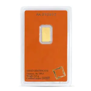 0.5g Valcambi Minted Gold Bar [DUPLICATE for #915] (2)