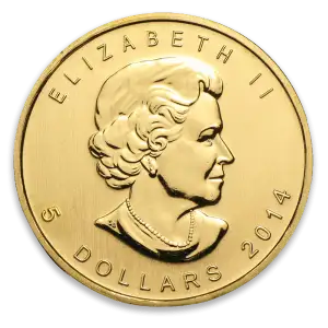 Any Year 1/10oz Canadian Gold Maple Leaf